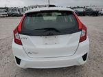 2016 Honda Fit Lx White vin: JHMGK5H59GX023458