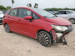 2016 Honda Fit Lx Red vin: JHMGK5H59GX026621