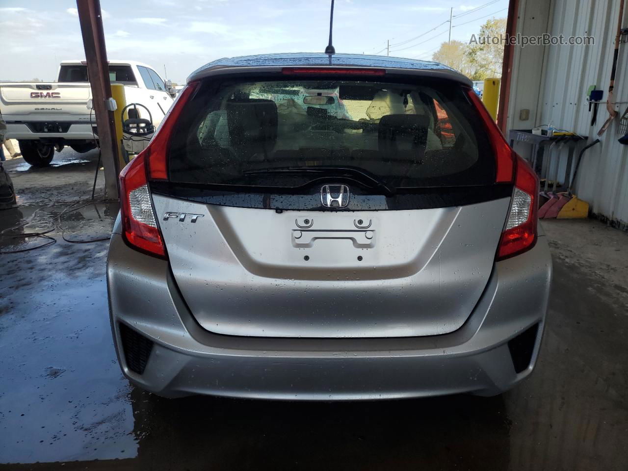 2016 Honda Fit Lx Серебряный vin: JHMGK5H5XGS005497