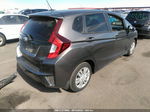 2016 Honda Fit Lx Gray vin: JHMGK5H5XGS005760