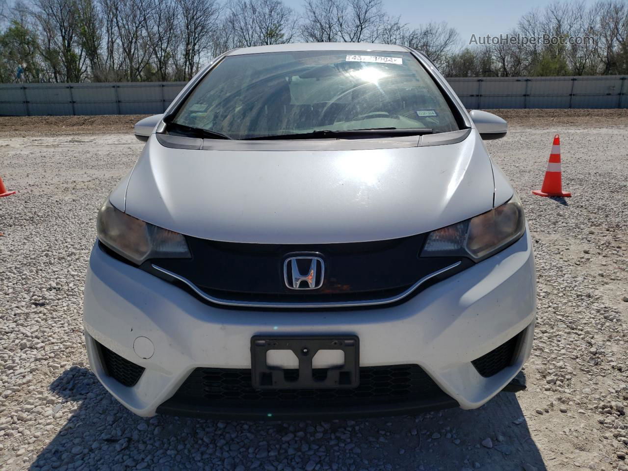 2016 Honda Fit Lx Белый vin: JHMGK5H5XGS013809