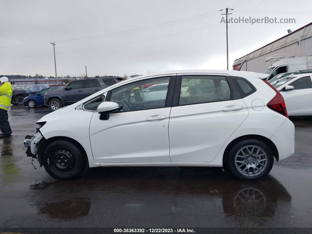 2016 Honda Fit Lx Белый vin: JHMGK5H5XGX017684