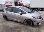 2016 Honda Fit Lx Silver vin: JHMGK5H5XGX025834