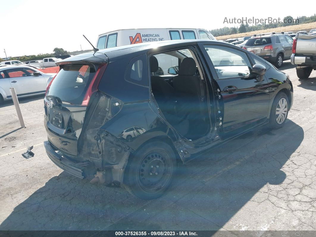 2016 Honda Fit Lx Black vin: JHMGK5H5XGX035005