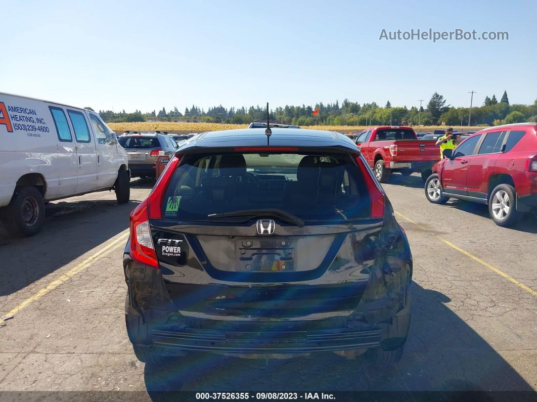 2016 Honda Fit Lx Black vin: JHMGK5H5XGX035005