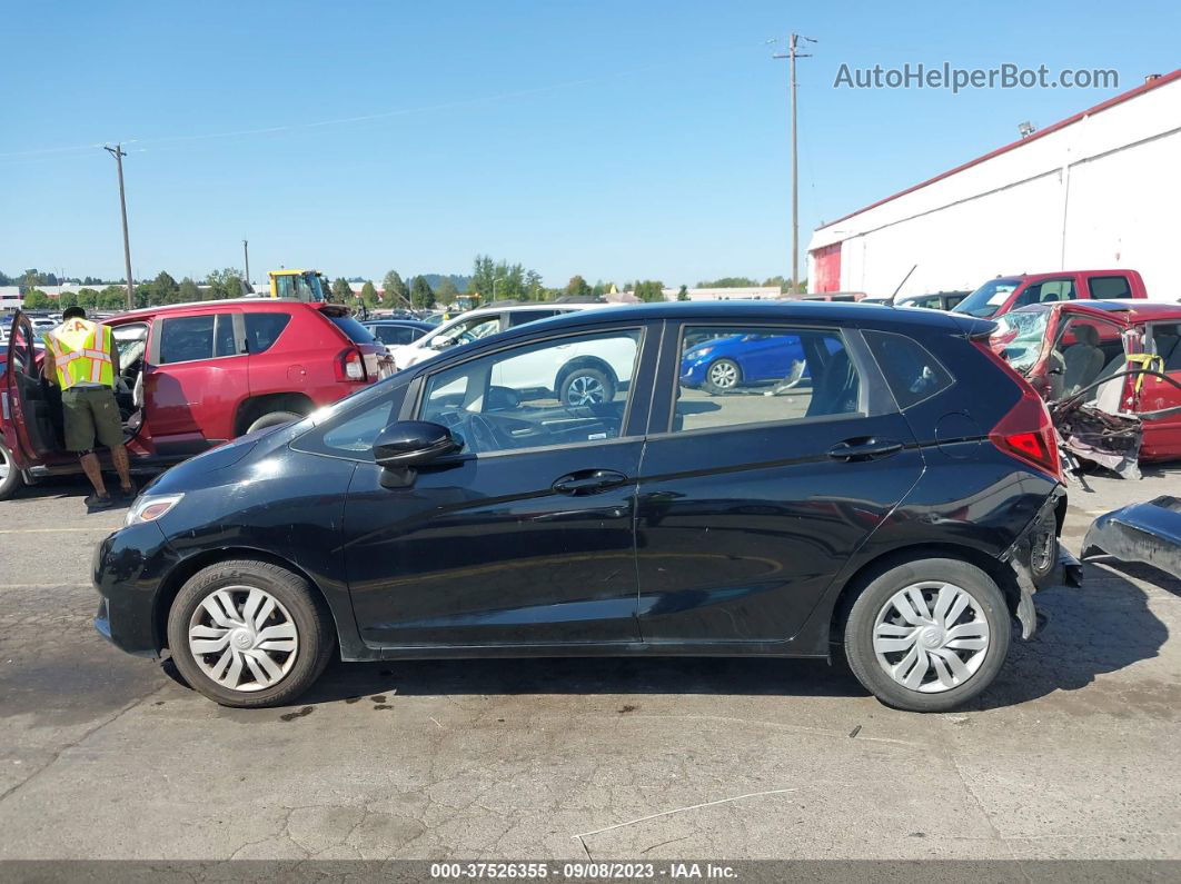 2016 Honda Fit Lx Black vin: JHMGK5H5XGX035005