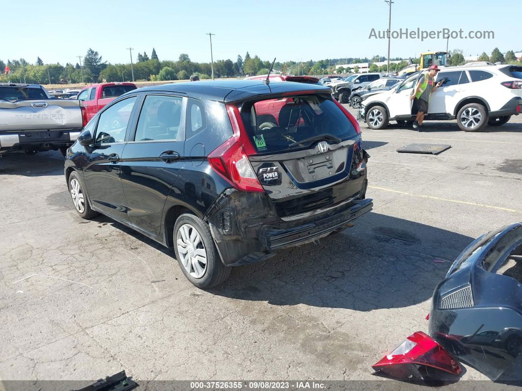 2016 Honda Fit Lx Black vin: JHMGK5H5XGX035005