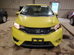 2016 Honda Fit Ex Yellow vin: JHMGK5H70GS001105