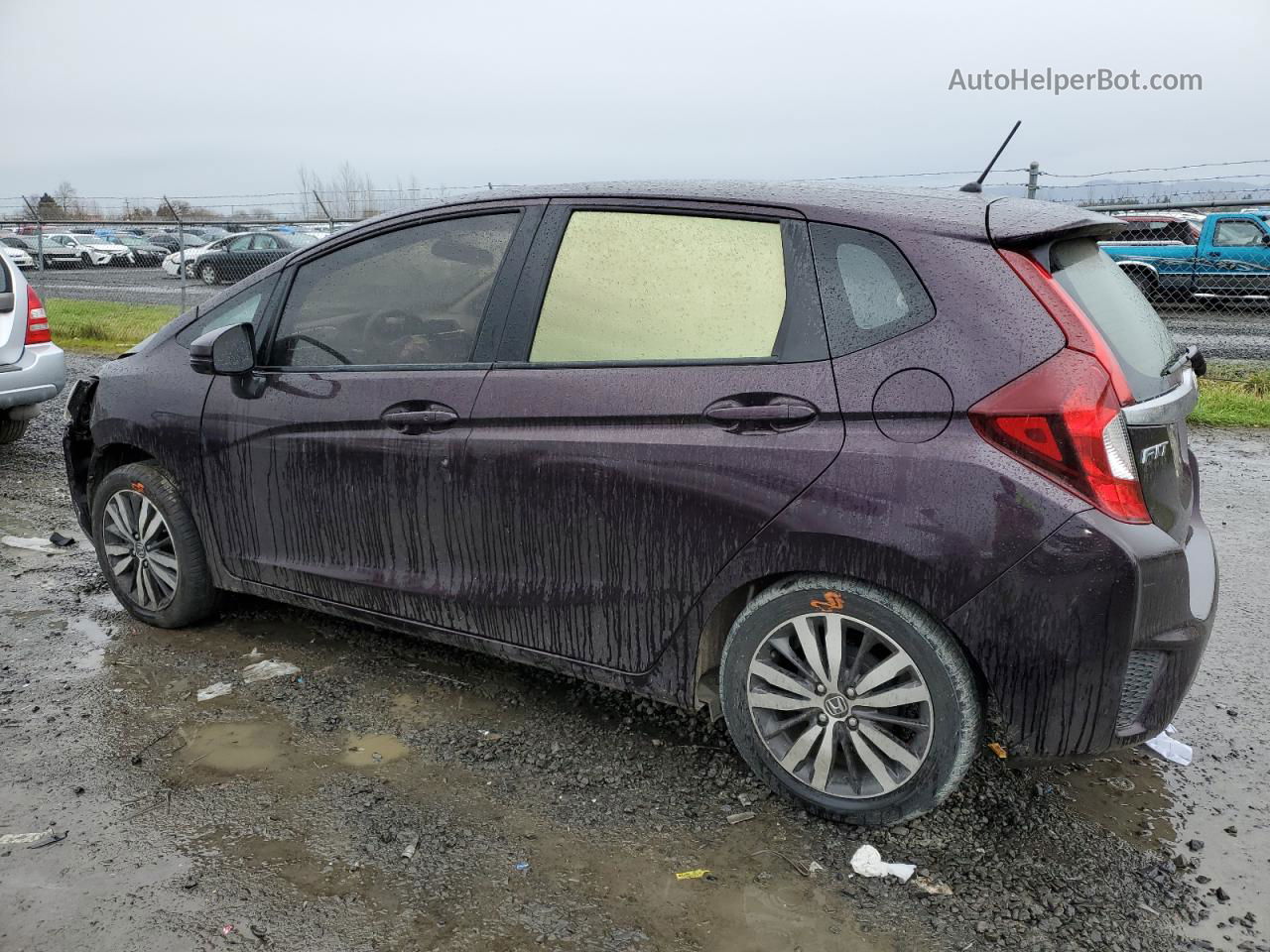 2016 Honda Fit Ex Purple vin: JHMGK5H70GS005865