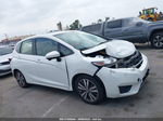 2016 Honda Fit Ex White vin: JHMGK5H70GX001415