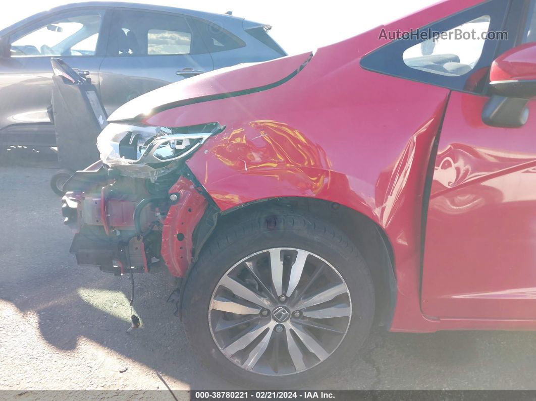 2016 Honda Fit Ex Red vin: JHMGK5H70GX027108