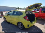 2016 Honda Fit Ex Yellow vin: JHMGK5H70GX044569