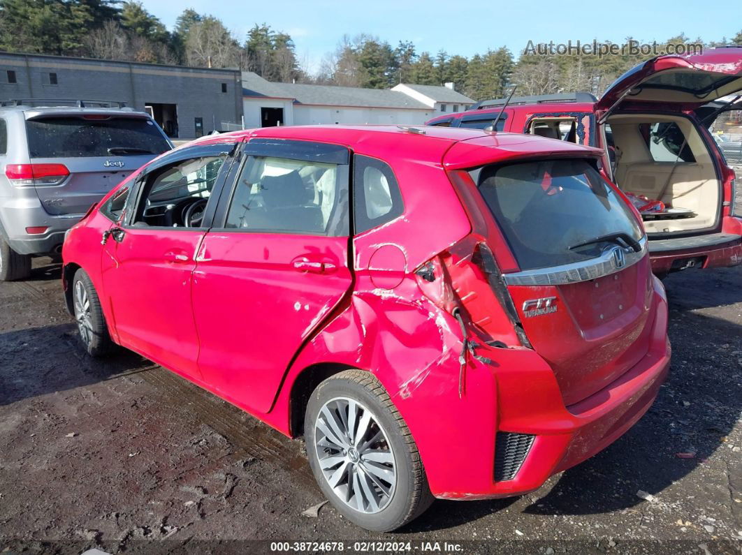 2016 Honda Fit Ex Red vin: JHMGK5H71GX000967