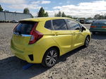 2016 Honda Fit Ex Yellow vin: JHMGK5H72GS006225