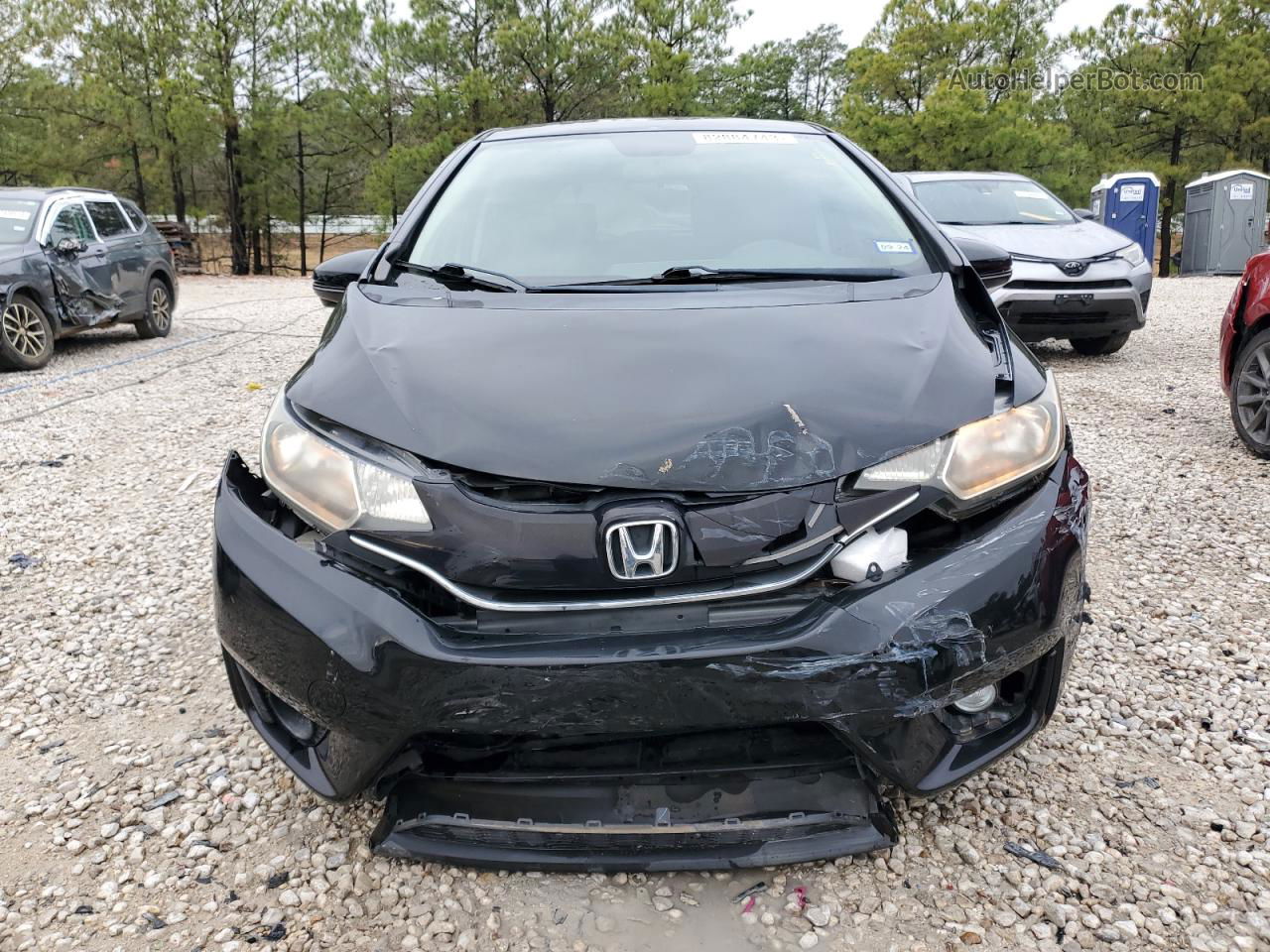 2016 Honda Fit Ex Black vin: JHMGK5H72GX007667