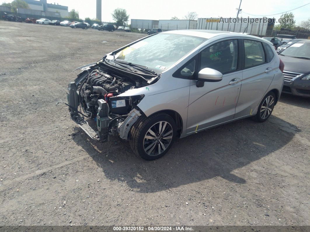 2016 Honda Fit Ex Silver vin: JHMGK5H72GX030219