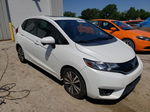 2016 Honda Fit Ex White vin: JHMGK5H73GS001924