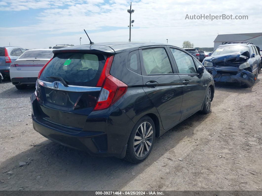 2016 Honda Fit Ex Black vin: JHMGK5H73GX007368