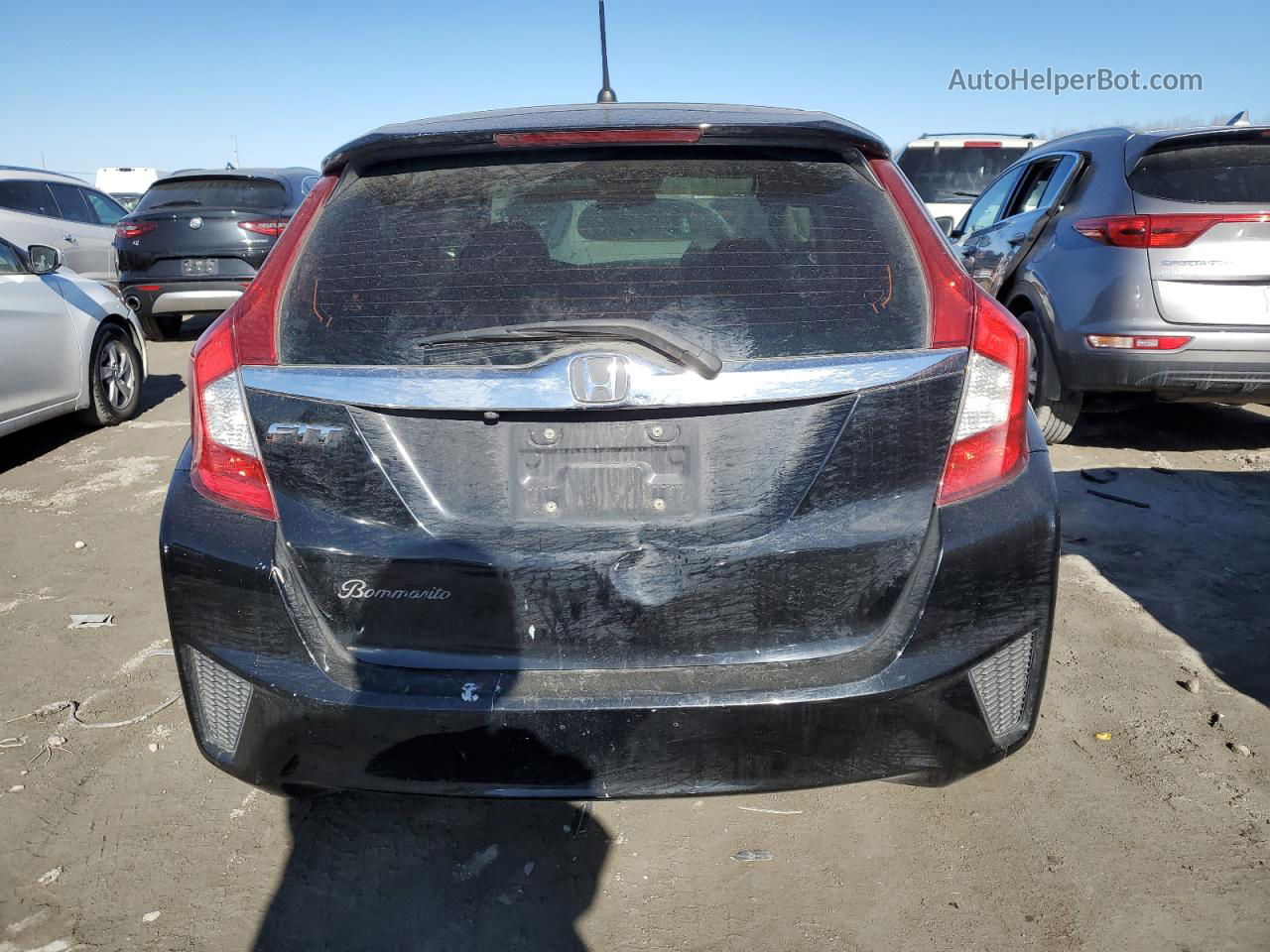 2016 Honda Fit Ex Black vin: JHMGK5H73GX042184