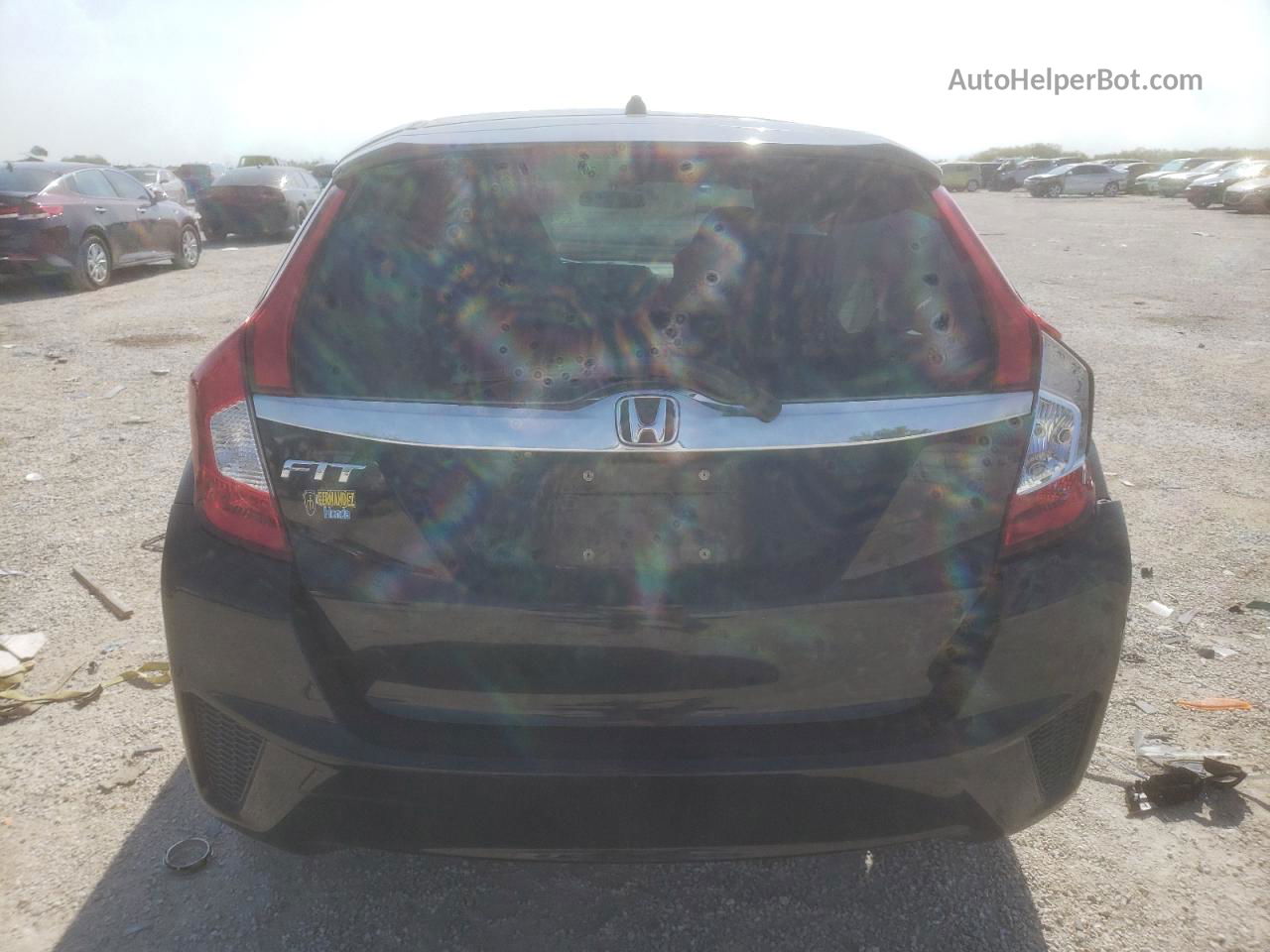 2016 Honda Fit Ex Black vin: JHMGK5H74GX036135