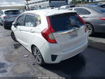 2016 Honda Fit Ex White vin: JHMGK5H74GX036782