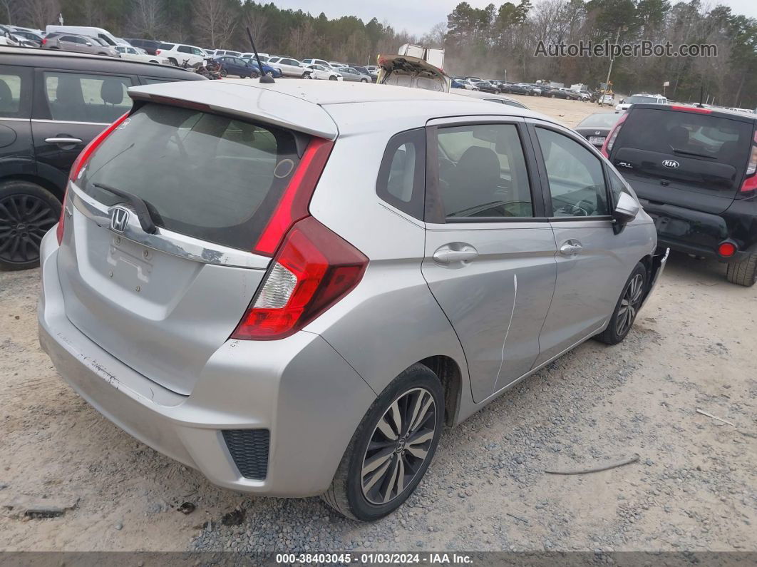 2016 Honda Fit Ex Silver vin: JHMGK5H74GX041917