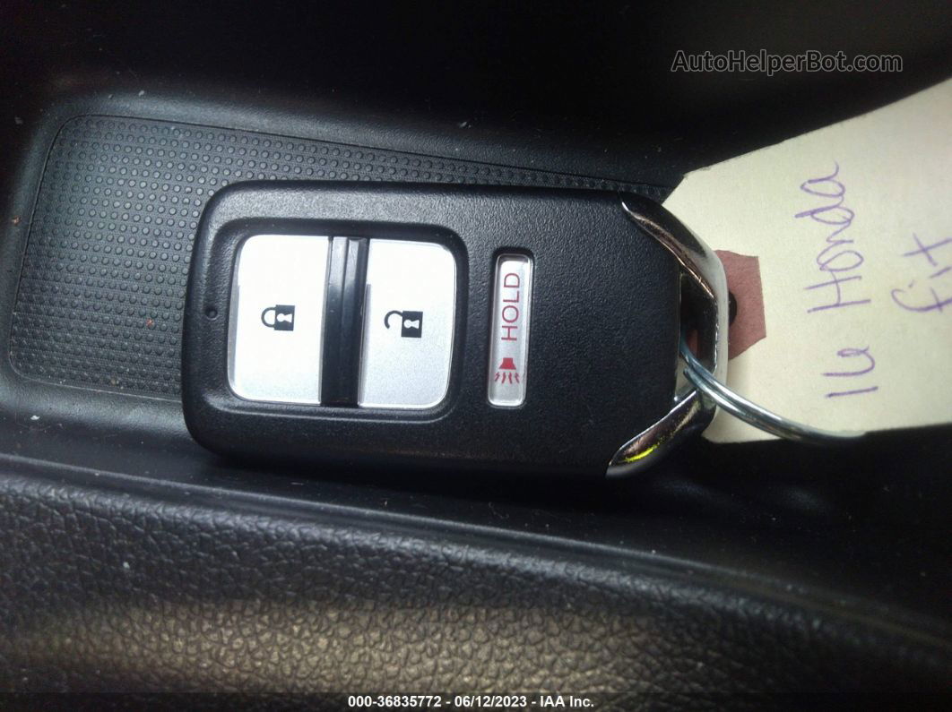 2016 Honda Fit Ex Серебряный vin: JHMGK5H75GX028058