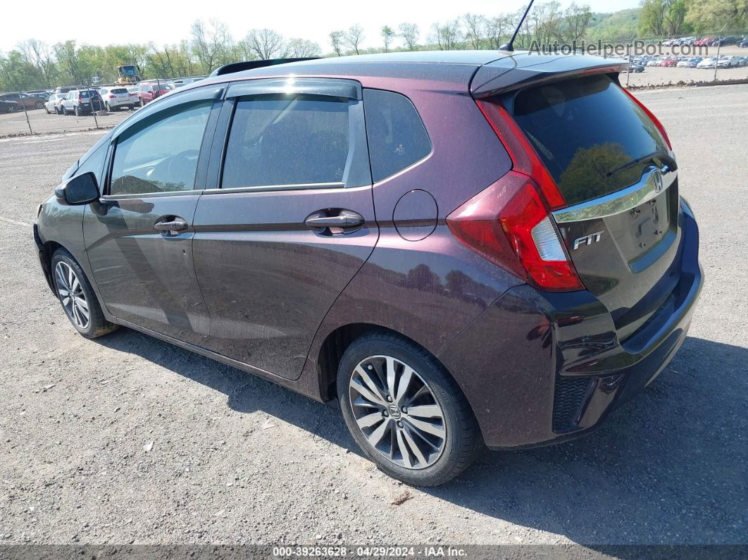 2016 Honda Fit Ex Фиолетовый vin: JHMGK5H75GX033907