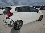 2016 Honda Fit Ex White vin: JHMGK5H76GX010054