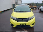 2016 Honda Fit Ex Yellow vin: JHMGK5H77GS000386