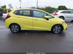 2016 Honda Fit Ex Yellow vin: JHMGK5H77GS000386