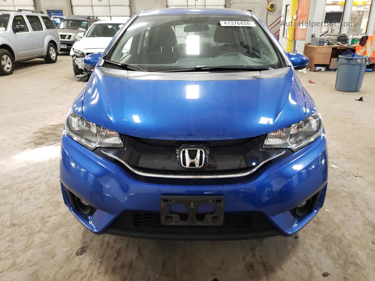 2016 Honda Fit Ex Blue vin: JHMGK5H77GS006821