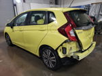 2016 Honda Fit Ex Yellow vin: JHMGK5H77GX022620