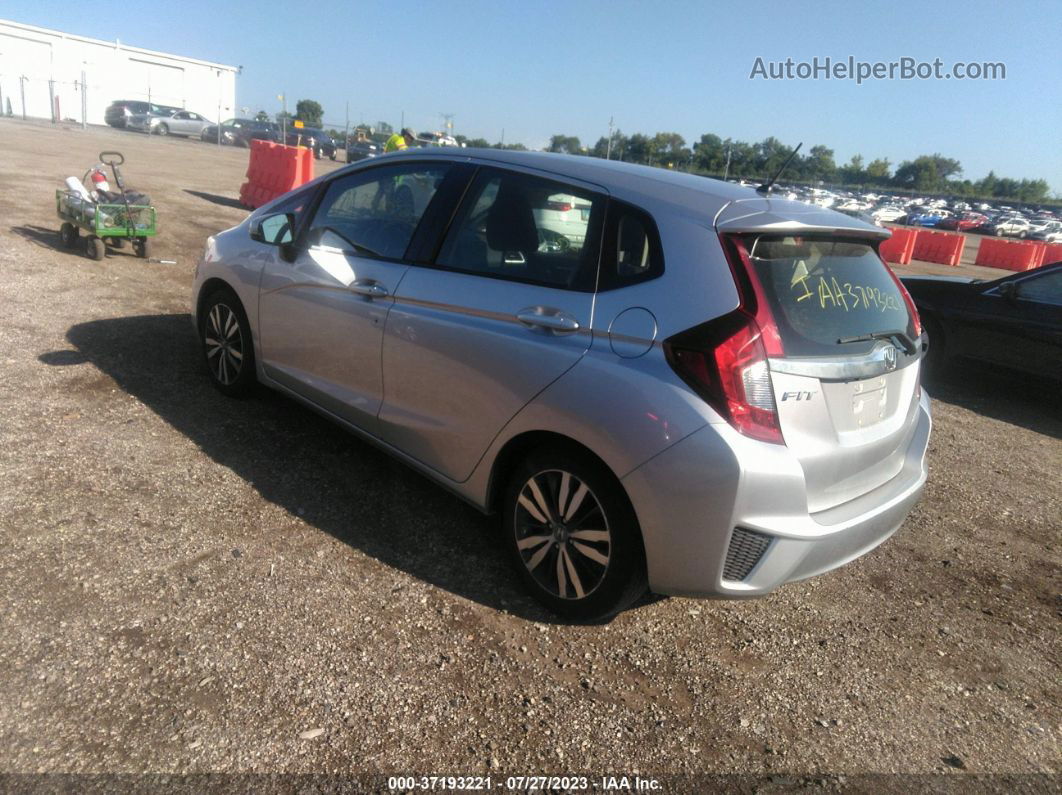 2016 Honda Fit Ex Silver vin: JHMGK5H78GS006424