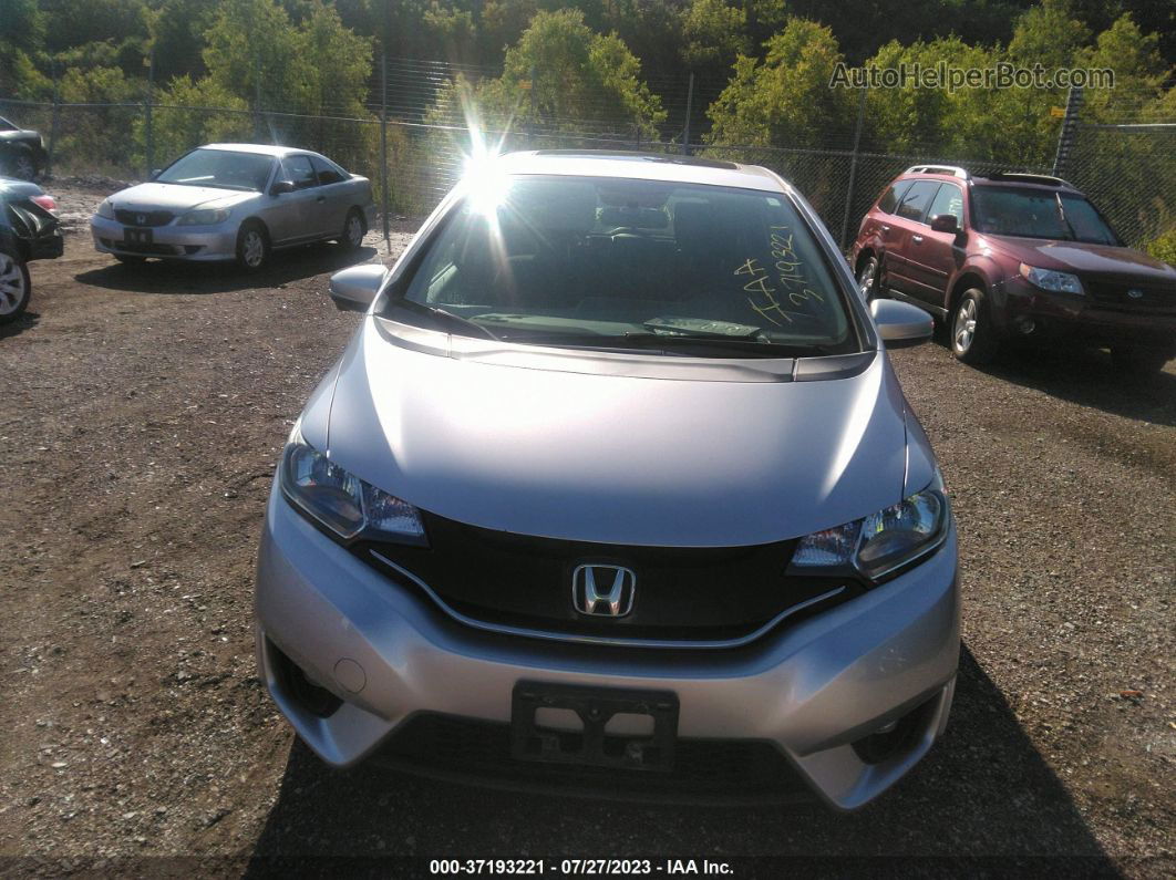 2016 Honda Fit Ex Silver vin: JHMGK5H78GS006424