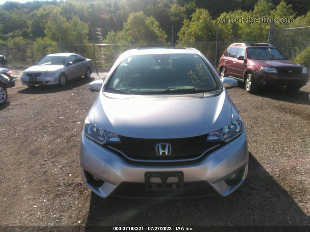 2016 Honda Fit Ex Silver vin: JHMGK5H78GS006424