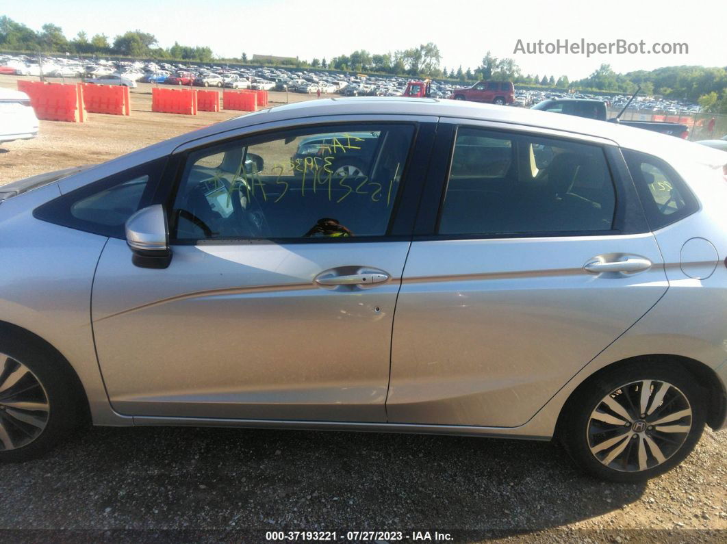 2016 Honda Fit Ex Silver vin: JHMGK5H78GS006424