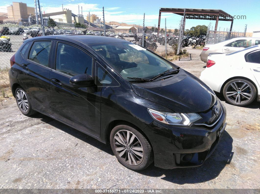 2016 Honda Fit Ex Black vin: JHMGK5H78GX000335