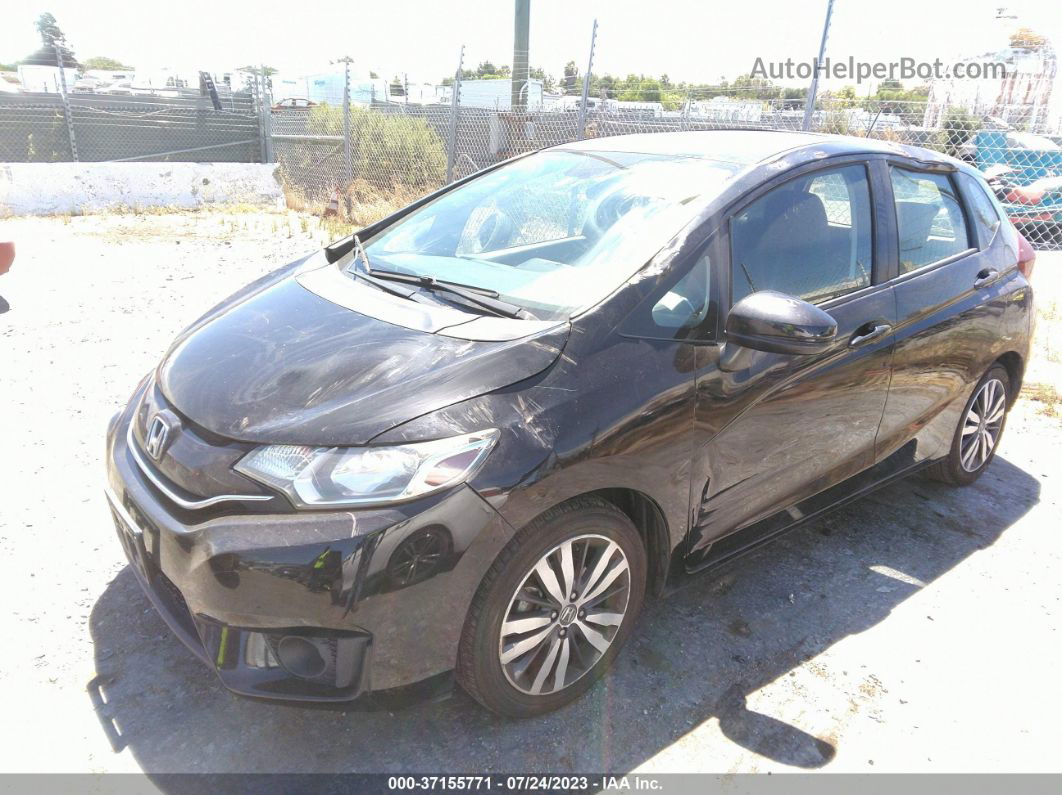 2016 Honda Fit Ex Black vin: JHMGK5H78GX000335