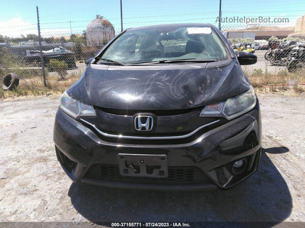 2016 Honda Fit Ex Black vin: JHMGK5H78GX000335