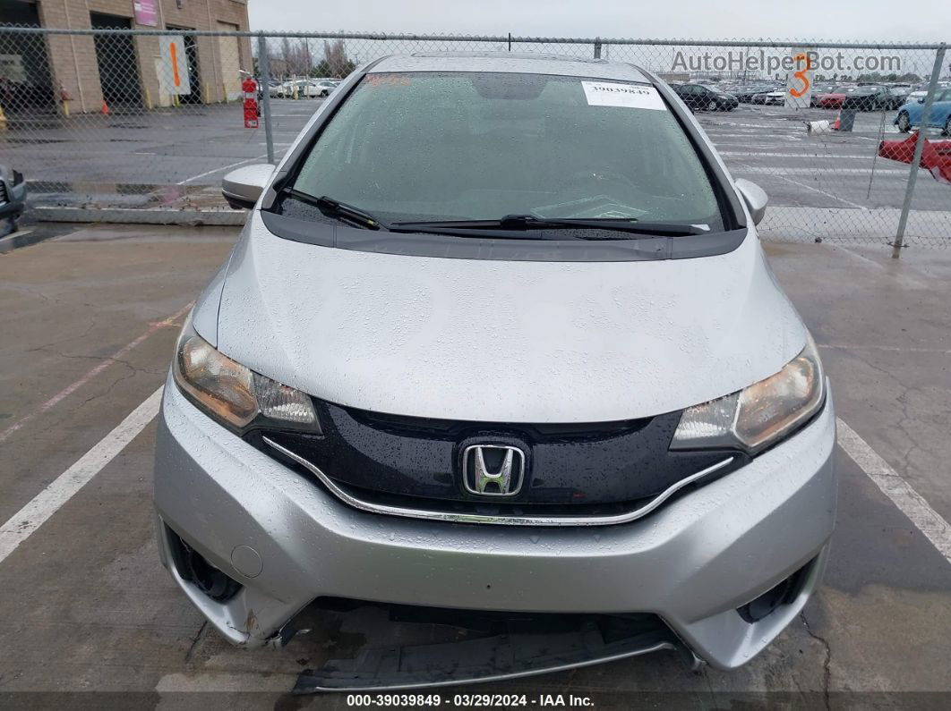 2016 Honda Fit Ex Silver vin: JHMGK5H78GX030239