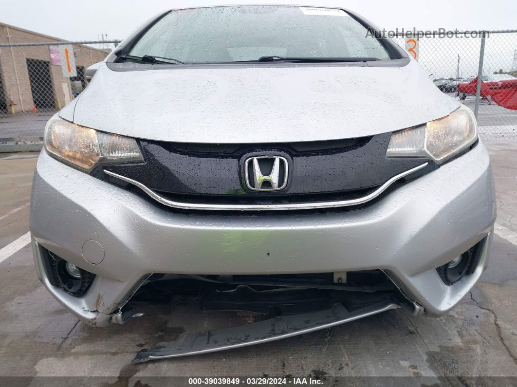 2016 Honda Fit Ex Серебряный vin: JHMGK5H78GX030239