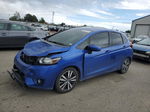 2016 Honda Fit Ex Blue vin: JHMGK5H78GX043587