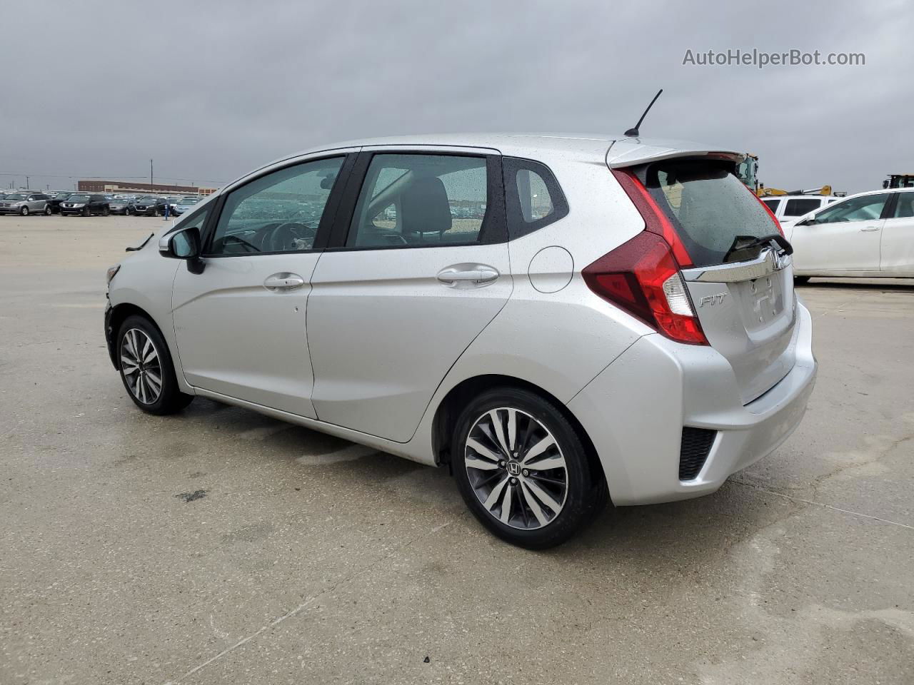 2016 Honda Fit Ex Silver vin: JHMGK5H79GS013916