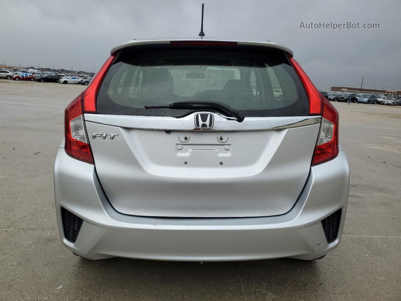 2016 Honda Fit Ex Silver vin: JHMGK5H79GS013916