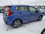 2016 Honda Fit Ex Синий vin: JHMGK5H79GX023574