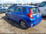 2016 Honda Fit Ex Синий vin: JHMGK5H79GX023865