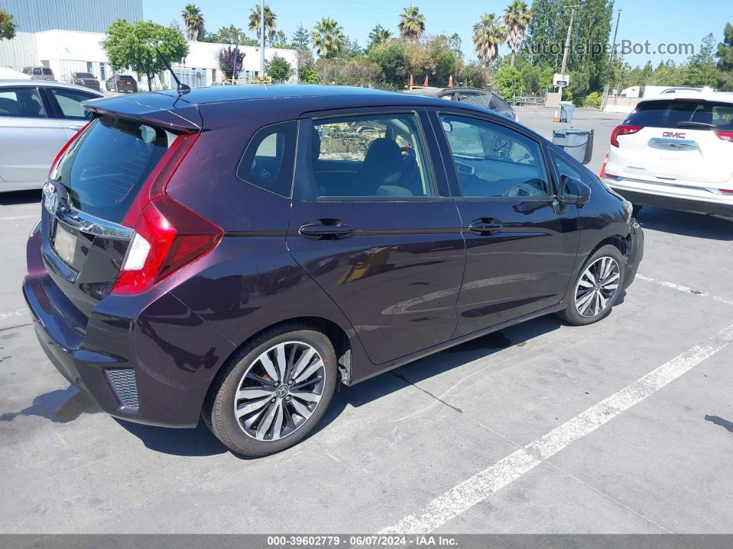 2016 Honda Fit Ex Purple vin: JHMGK5H7XGS001161