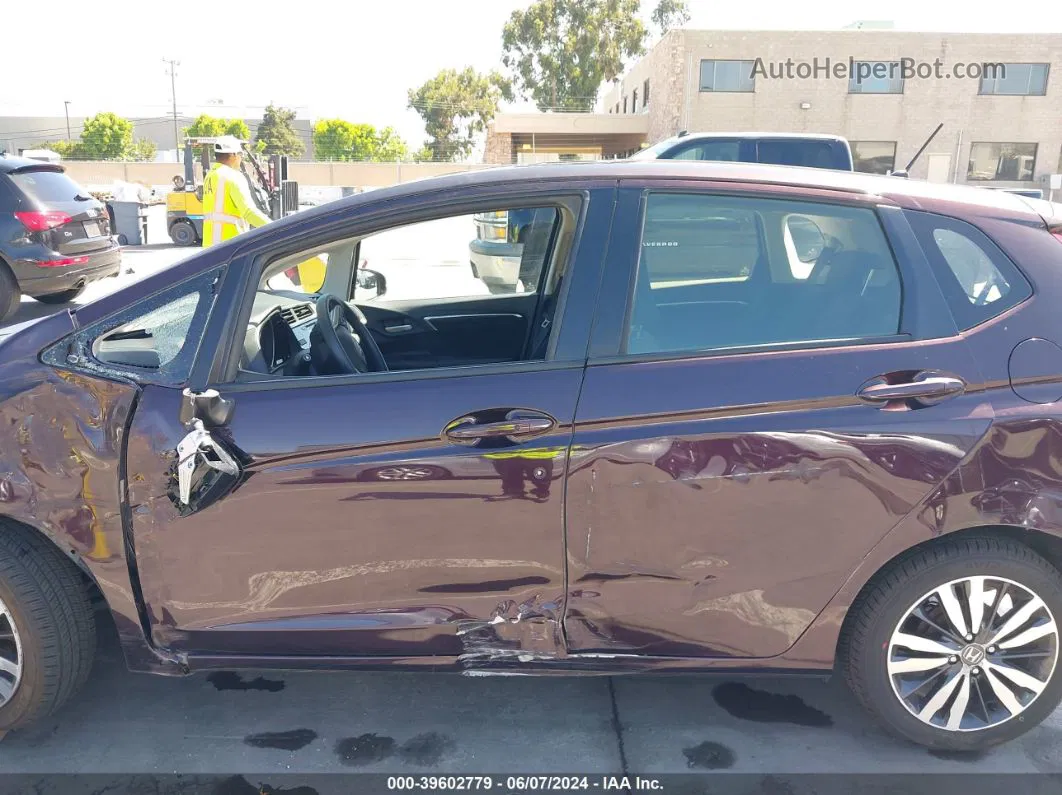 2016 Honda Fit Ex Purple vin: JHMGK5H7XGS001161