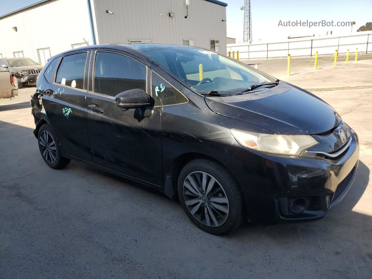 2016 Honda Fit Ex Black vin: JHMGK5H7XGS001371